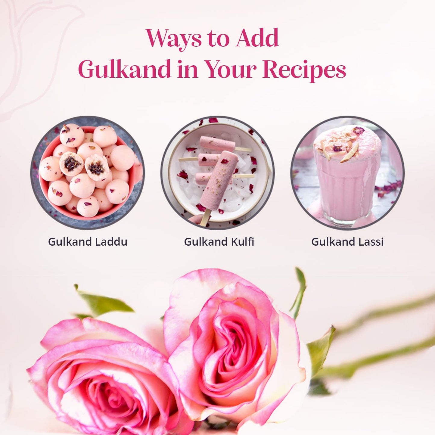 Upaveda Organic Sun Cooked Gulkand 350gm