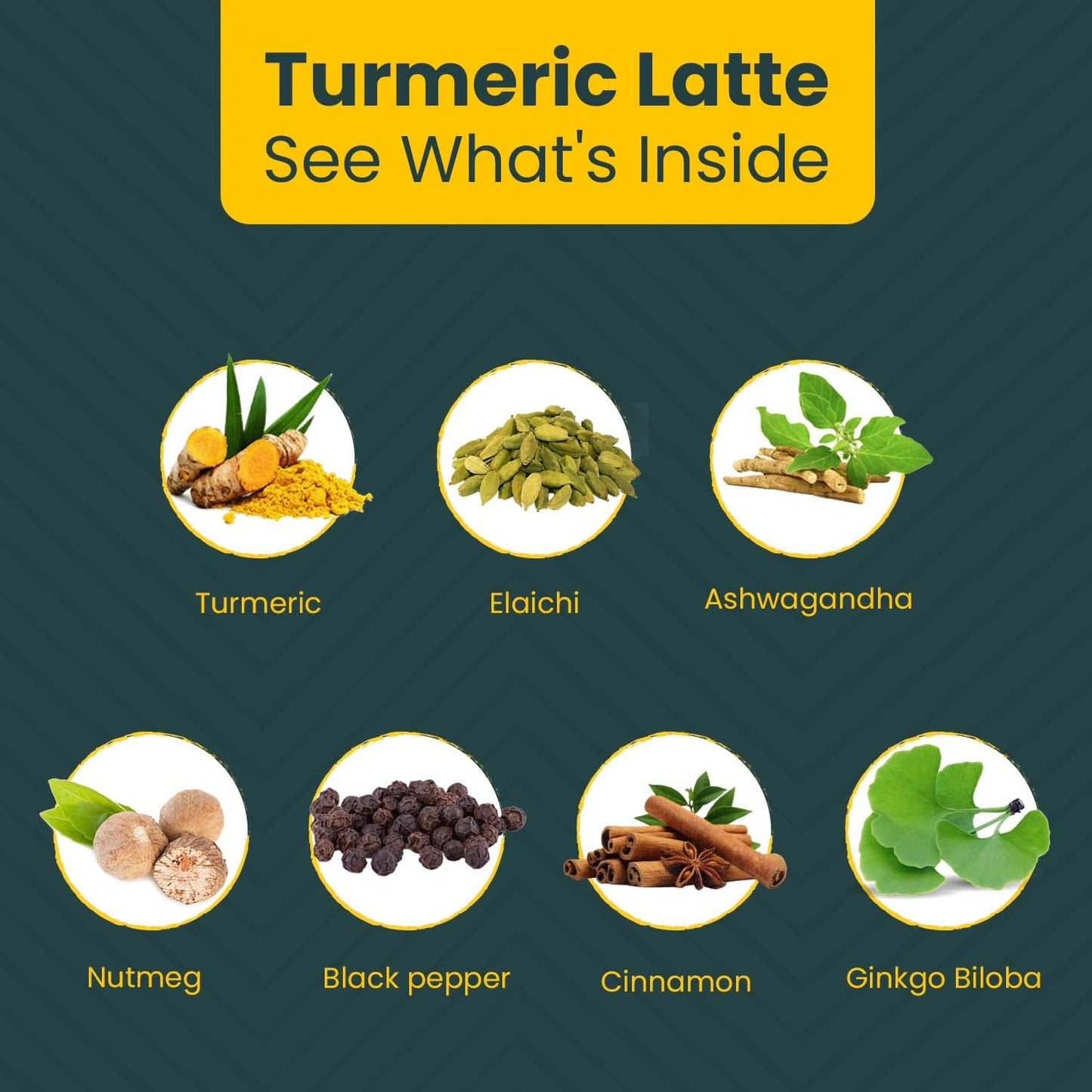 Upaveda Turmeric Latte 100g