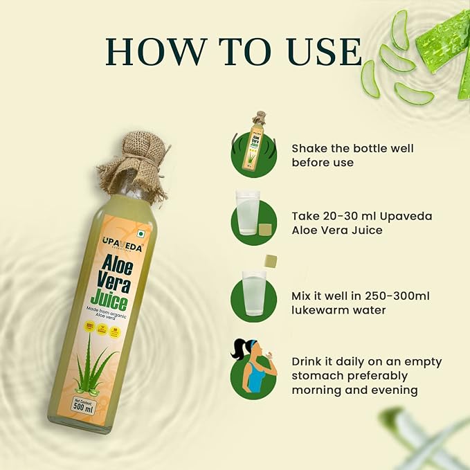 Upaveda Aloe Vera Juice 100ml