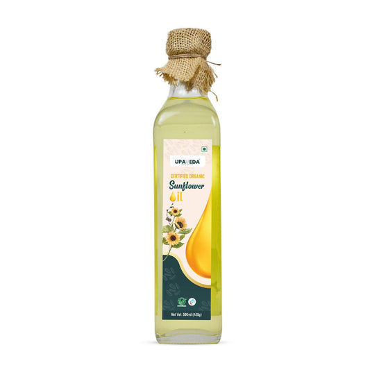 Upaveda Organic Cold Pressed Sunflower Oil 500 ml