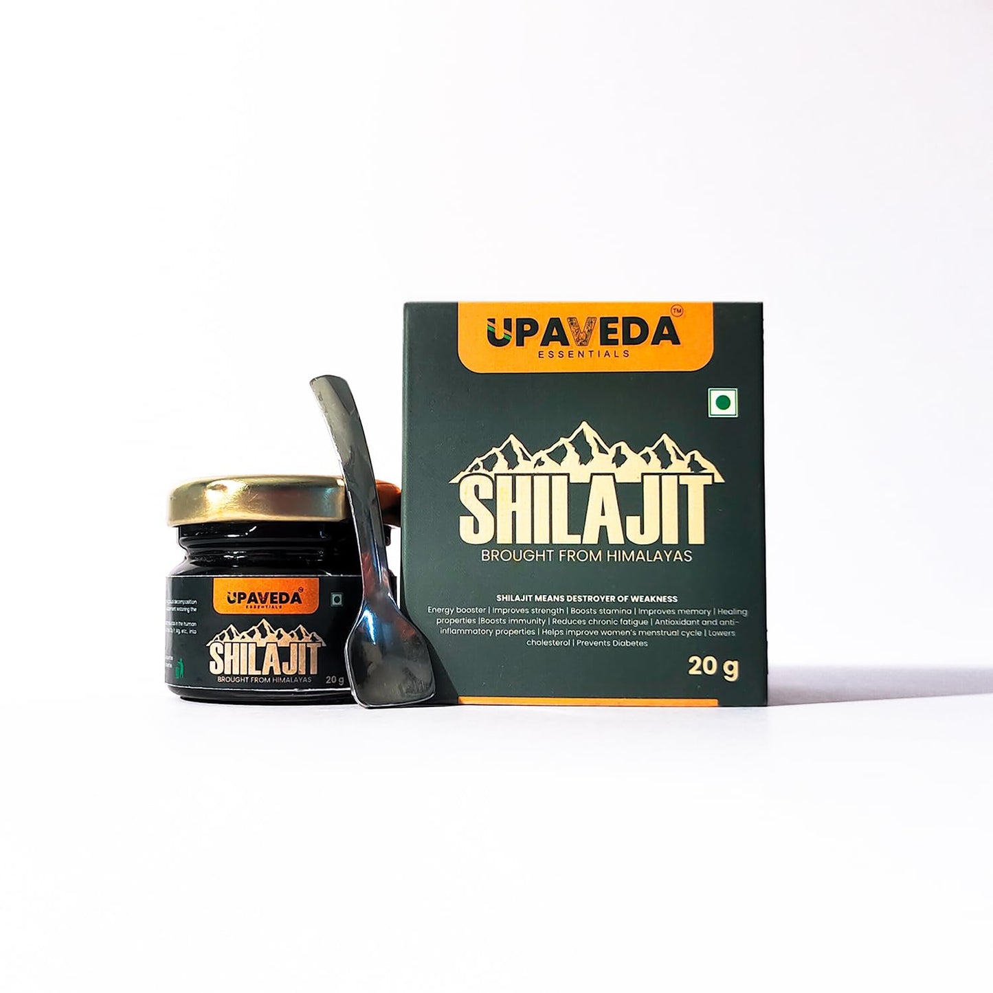 Upaveda Shilajit/Shilajeet Resin 20g