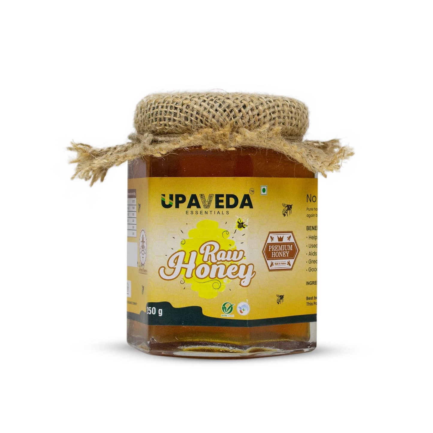 Upaveda Certified Organic Honey 250gm