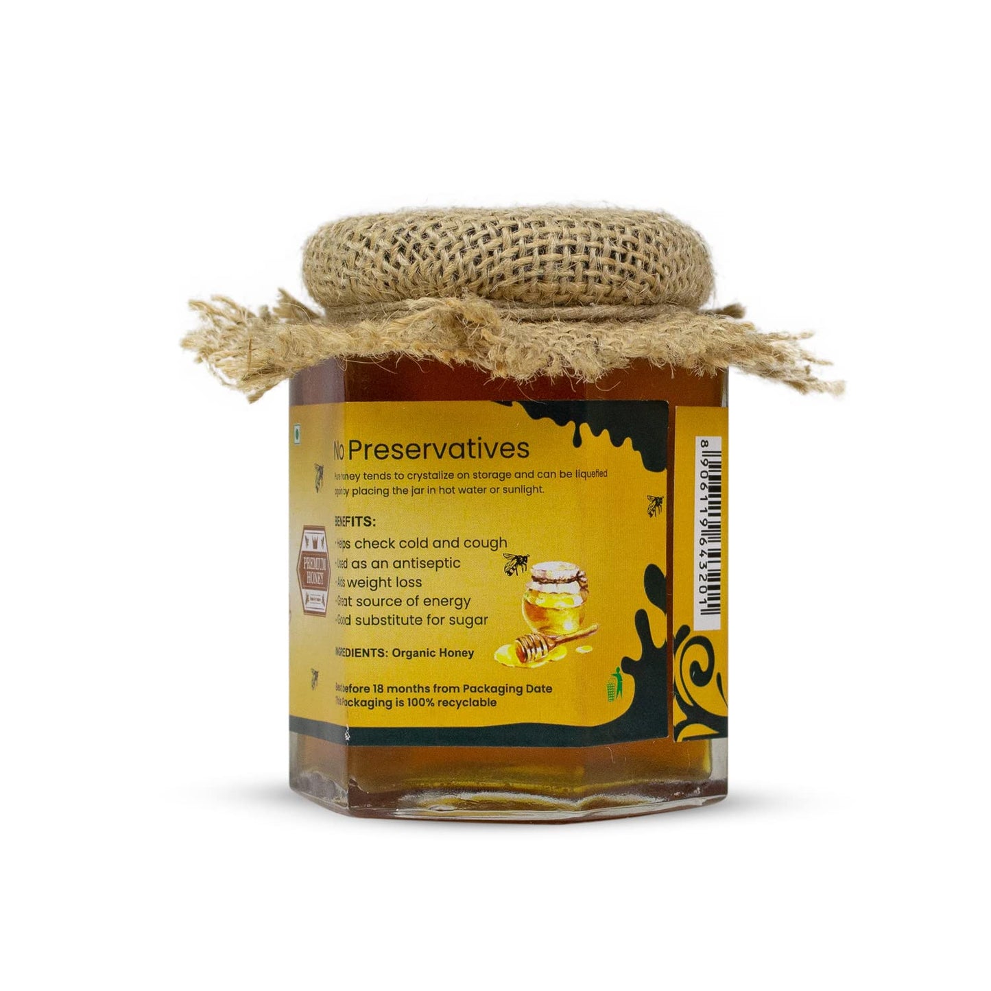 Upaveda Certified Organic Honey 250gm